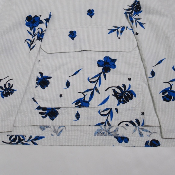 Kith White and Blue Floral Sweater/Hoodie - Picture 3 of 12